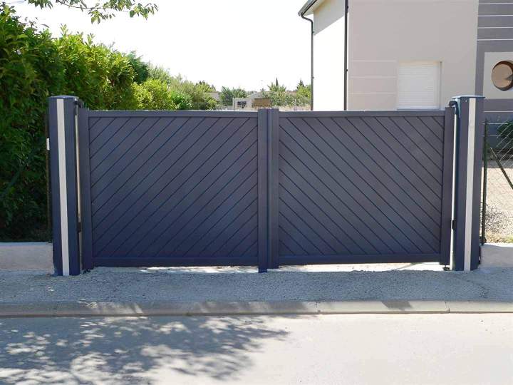 Installation de portail dans les Hautes Alpes