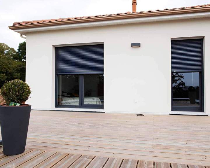 Menuiserie en PVC et aluminium