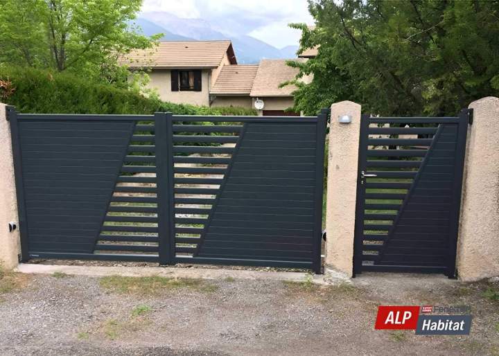 Portail sur mesure Hautes Alpes